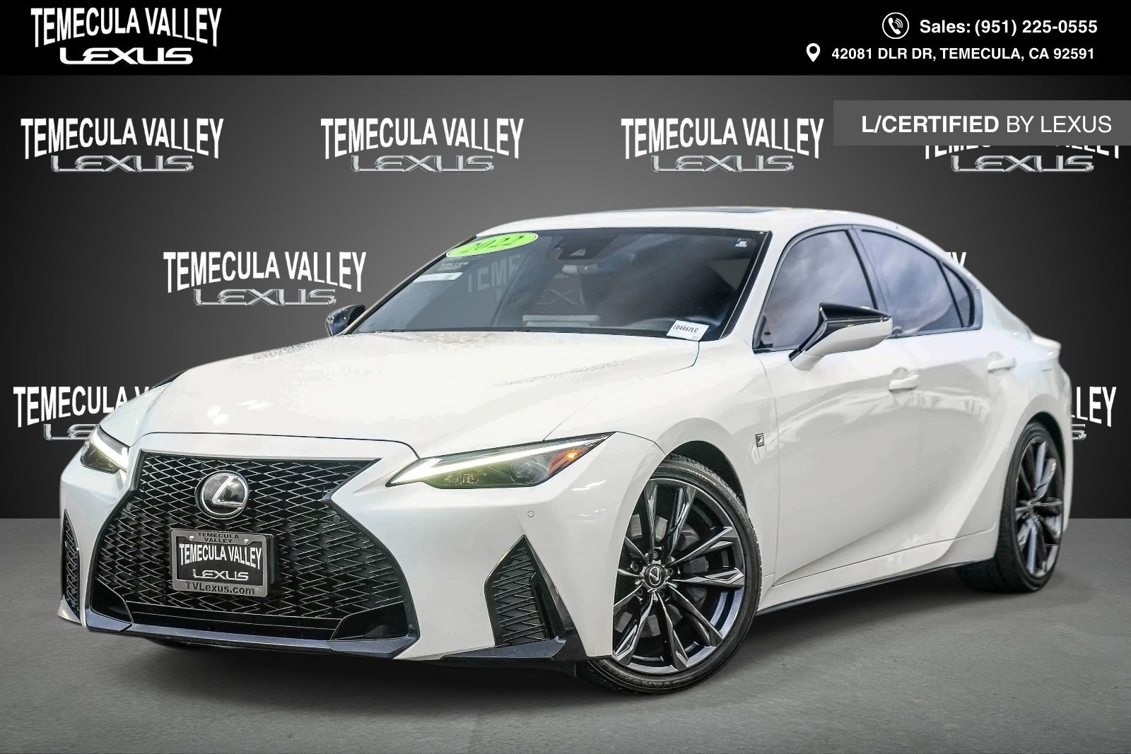 Certified 2022 Lexus IS 350 F Sport w/ Navigation Package