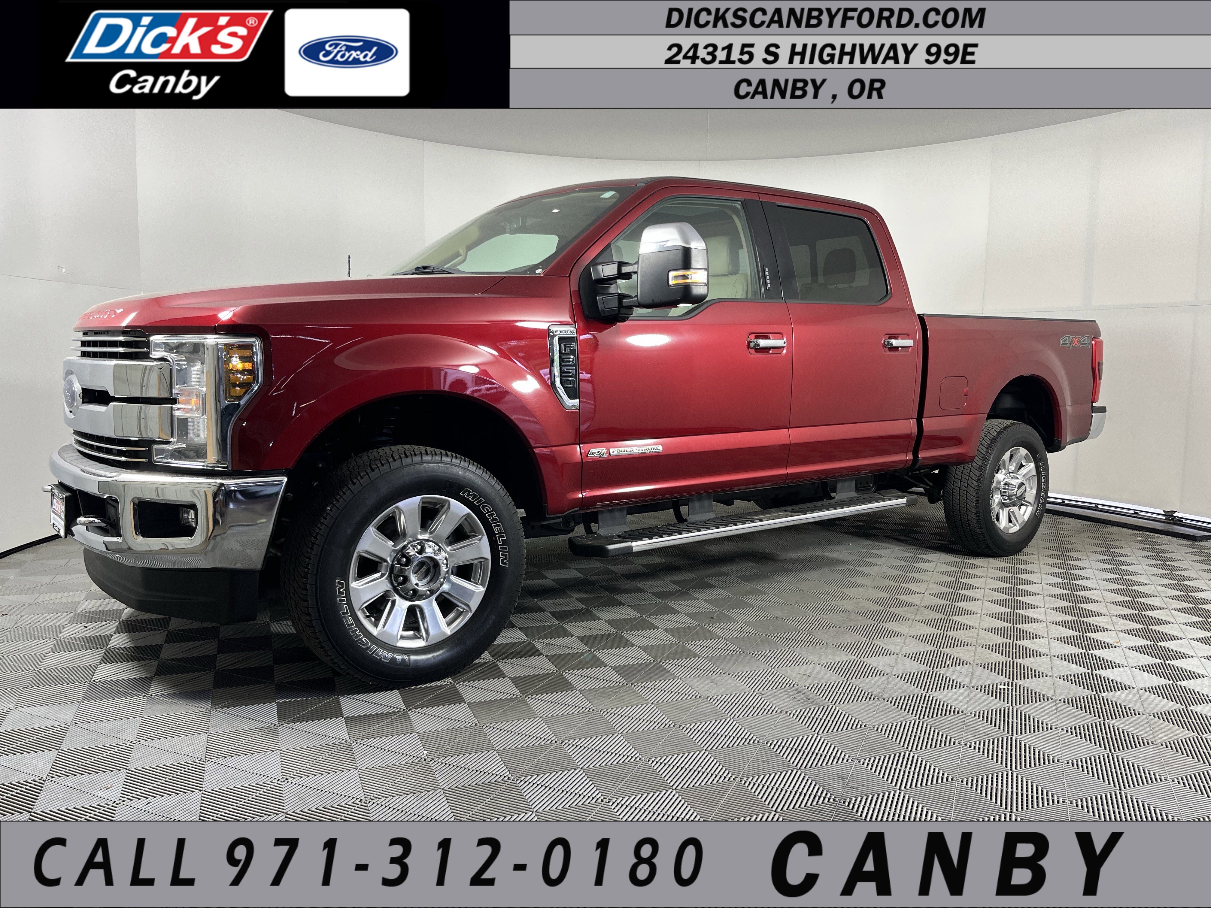 Used 2018 Ford F350 Lariat w/ Chrome Package image 1