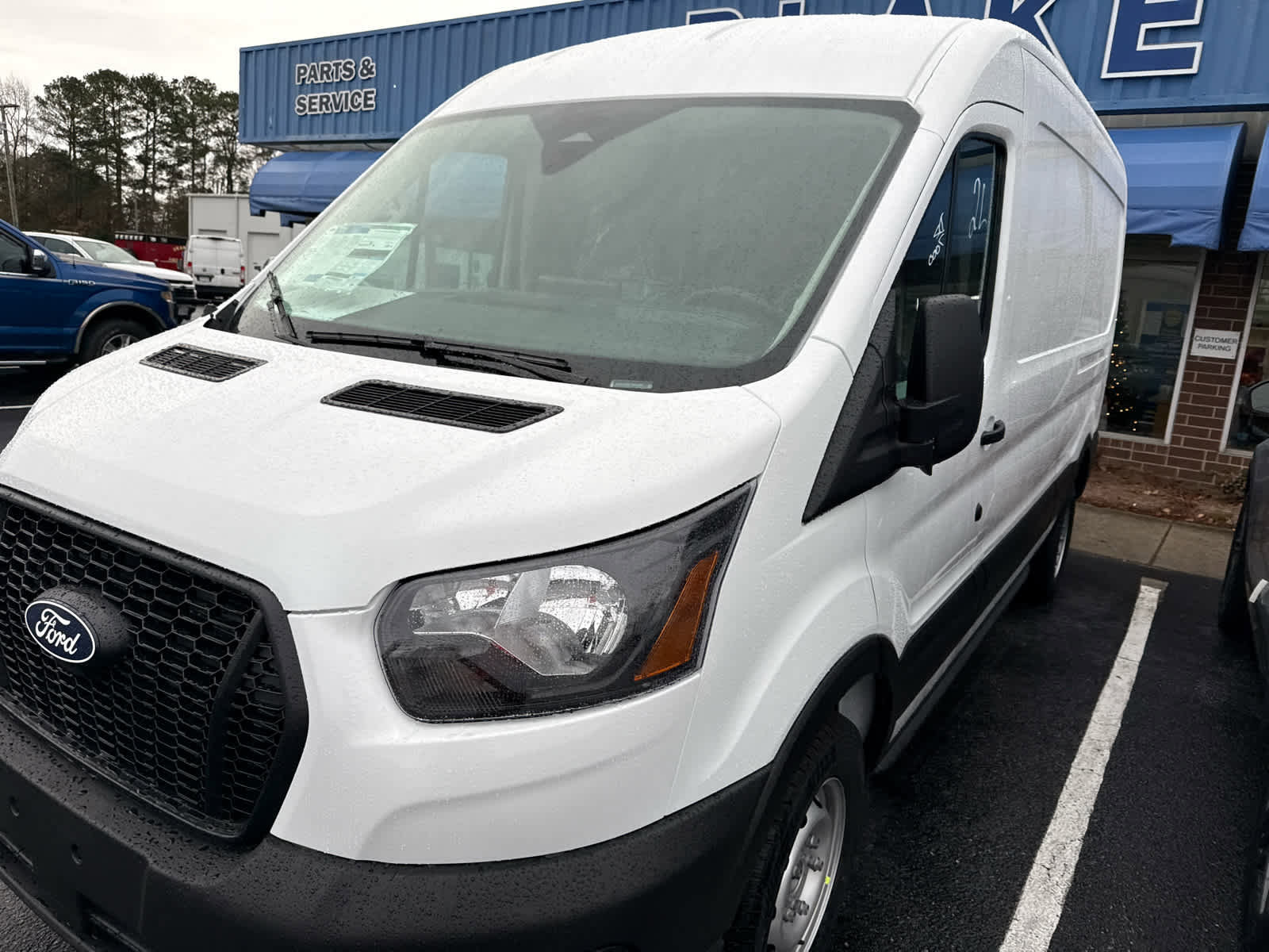 Used 2025 Ford Transit 350 148 High Roof Extended w/ Load Area Protection Package image 8