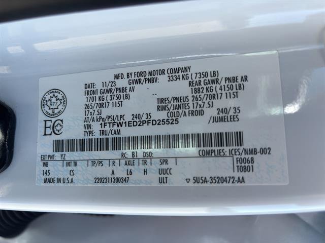 Certified 2023 Ford F150 XL AWD/4WD image 21