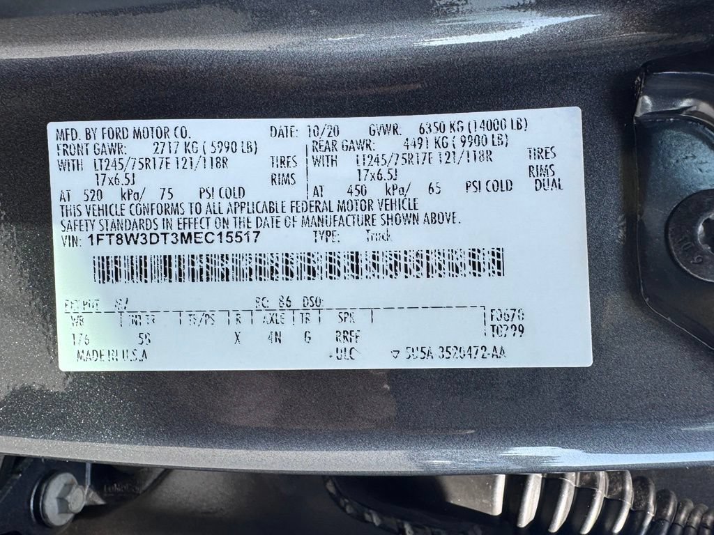 Used 2021 Ford F350 Lariat w/ Lariat Ultimate Package AWD/4WD image 51