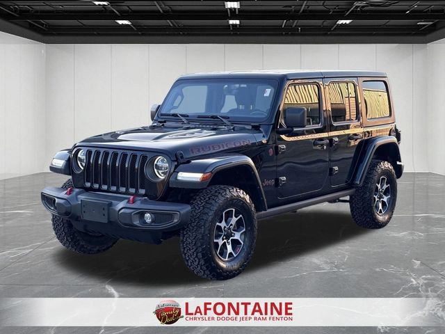 Used 2022 Jeep Wrangler Unlimited Rubicon w/ LED Lighting Group image 1