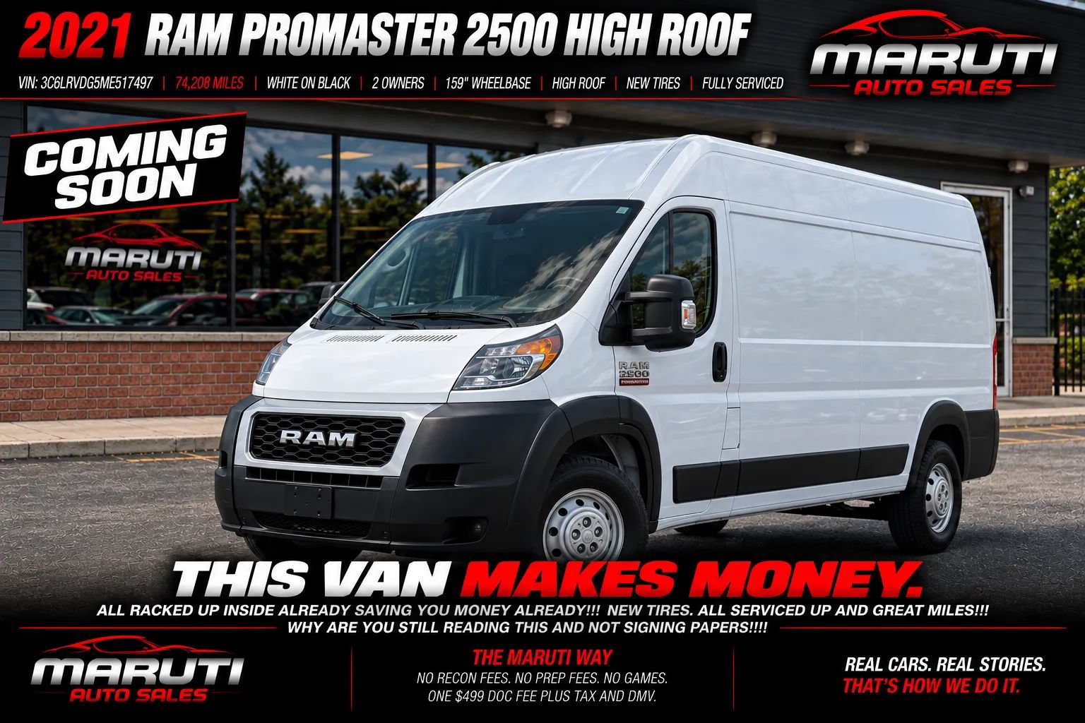Used 2021 RAM ProMaster 2500 FWD image 43