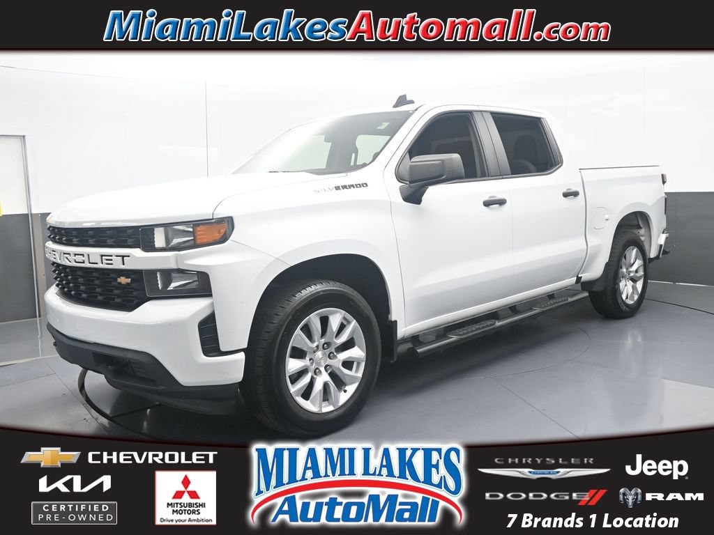 Used 2022 Chevrolet Silverado 1500 Custom RWD image 1