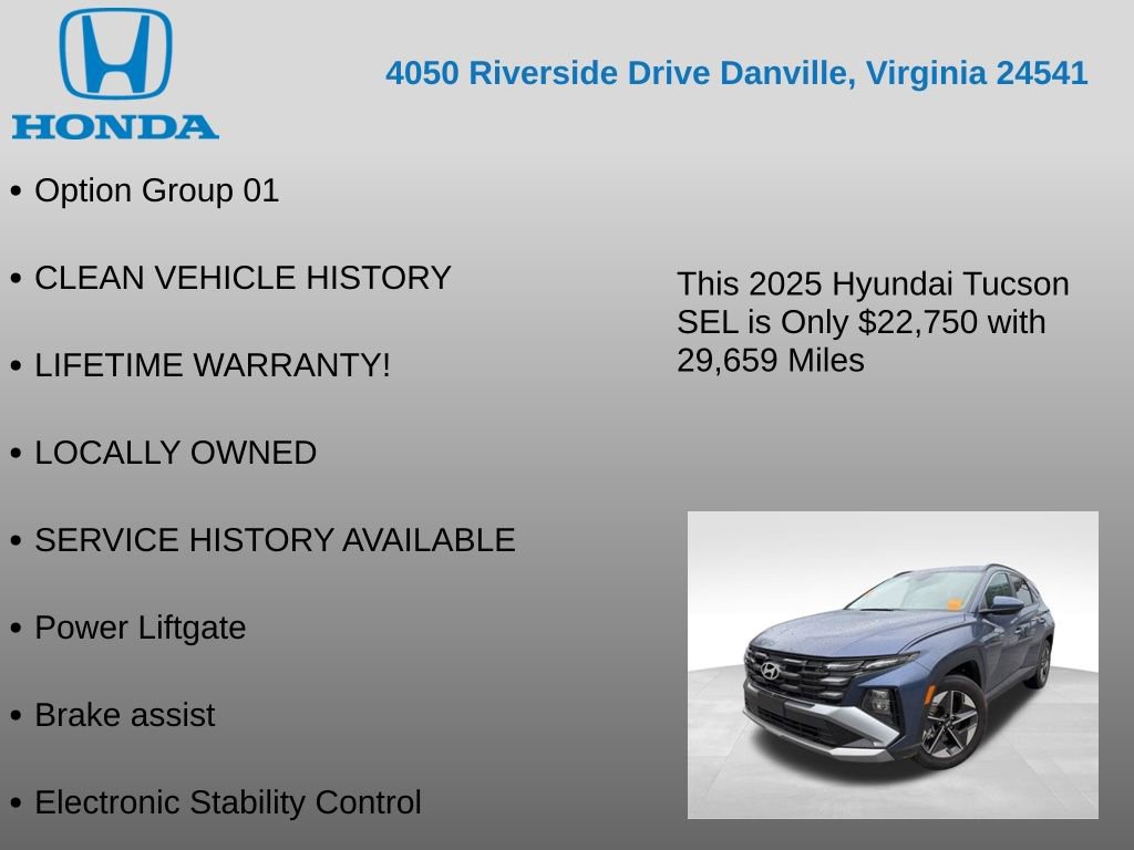 Used 2025 Hyundai Tucson SEL image 7