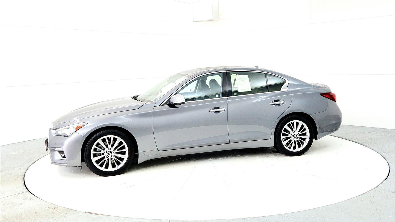 Used 2021 INFINITI Q50 Luxe w/ Seat & Sound Package image 3