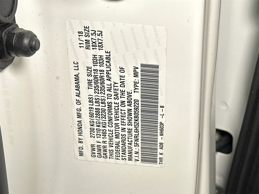 Used 2019 Honda Odyssey EX image 30