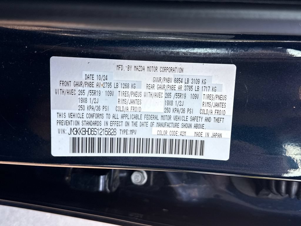 Certified 2025 MAZDA CX-90 3.3 Turbo w/ Preferred Package AWD/4WD image 21