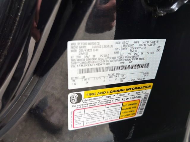 Used 2022 Ford Expedition Max Limited image 34