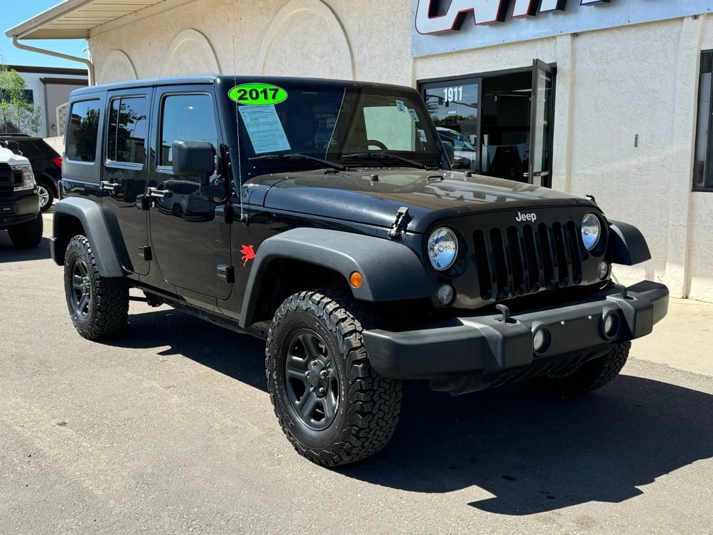 Used 2017 Jeep Wrangler Unlimited Sport w/ Connectivity Group AWD/4WD image 1