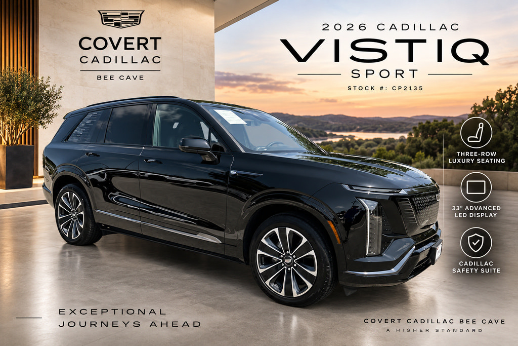 Used 2026 Cadillac Vistiq Sport w/ LPO, Floor Liner Package