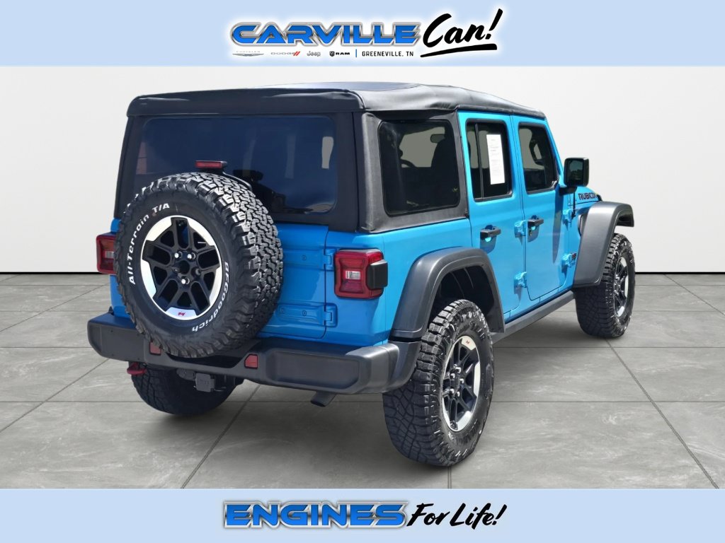 Used 2021 Jeep Wrangler Unlimited Rubicon AWD/4WD image 4