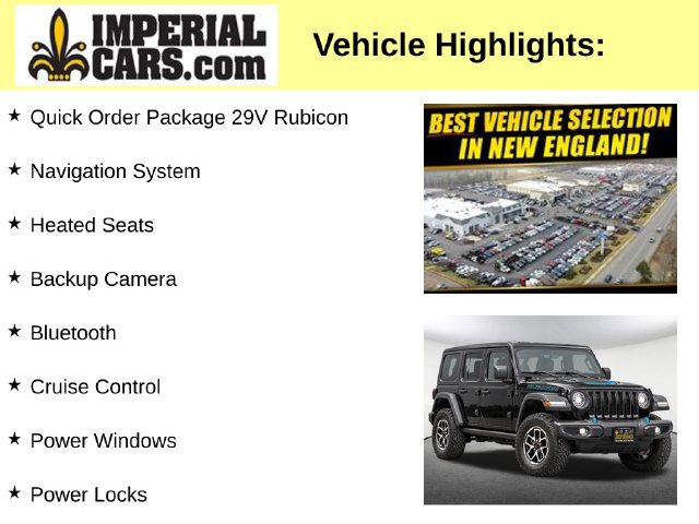 Used 2023 Jeep Wrangler Unlimited Rubicon 4xe AWD/4WD image 8