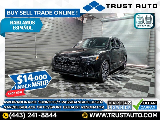 Used 2025 Audi SQ7 Premium Plus w/ Black Optic Package