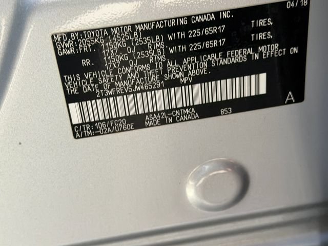 Used 2018 Toyota RAV4 XLE FWD image 32