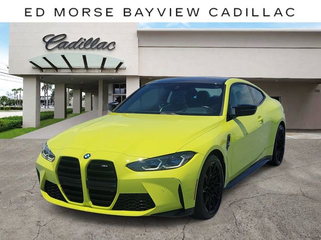 Used 2021 BMW M4 Coupe w/ Executive Package RWD image 1