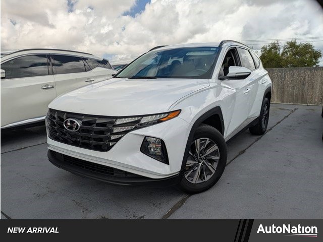 Used 2022 Hyundai Tucson Blue image 1