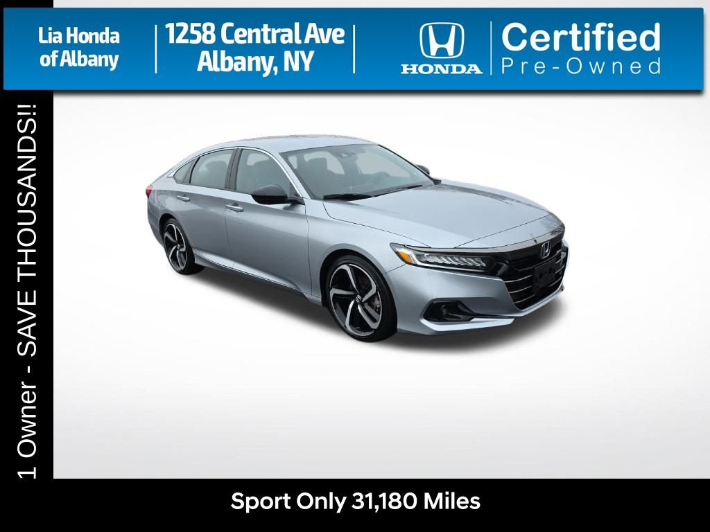 Certified 2022 Honda Accord Sport