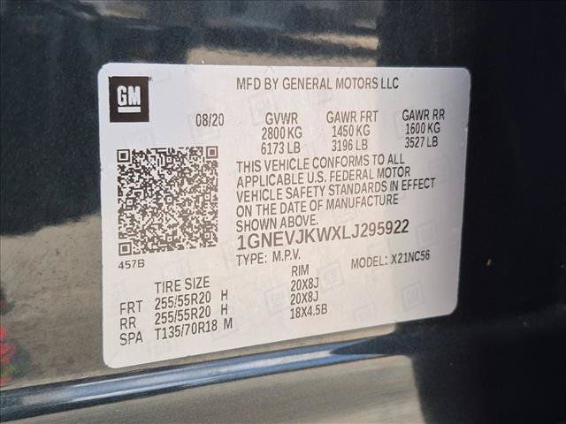 Used 2020 Chevrolet Traverse RS w/ LPO, 'HIT The Road' Package AWD/4WD image 27