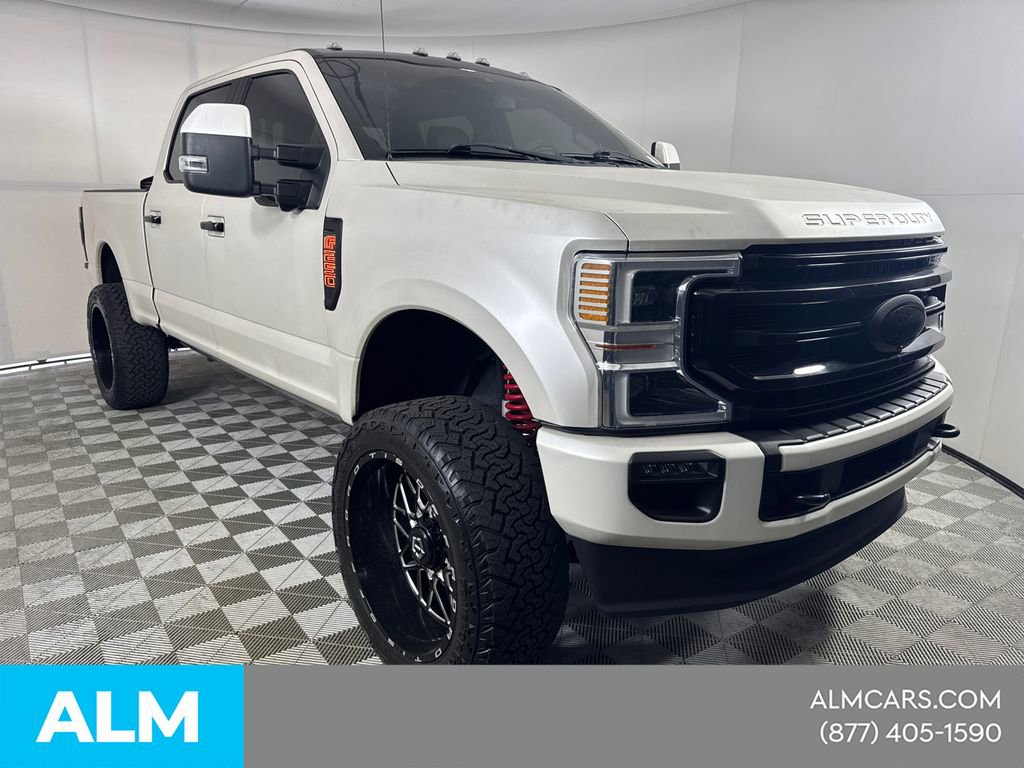 Used 2020 Ford F250 Platinum w/ FX4 Off-Road Package image 4