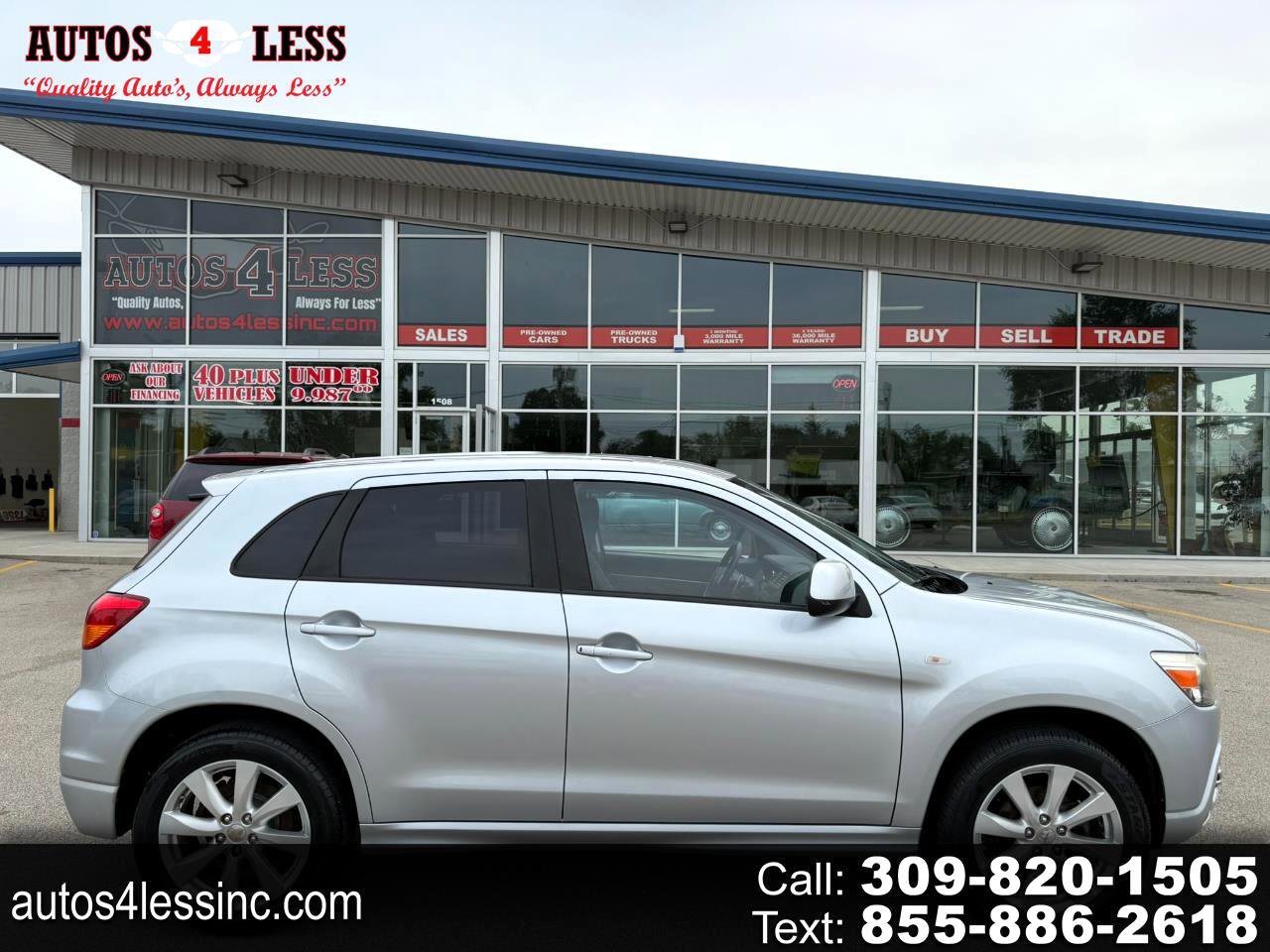 Used 2012 Mitsubishi Outlander Sport SE