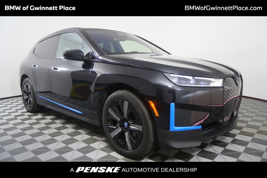 Used 2023 BMW iX xDrive50 w/ BMW I Signature Blue Package