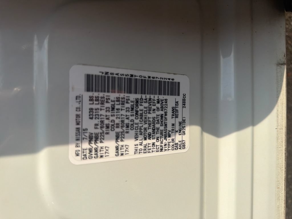 Used 2015 Nissan Rogue S w/ Convenience Package FWD image 32