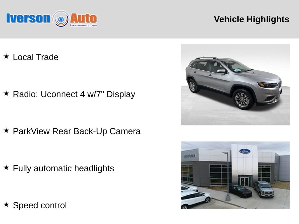 Used 2021 Jeep Cherokee Latitude Lux image 2