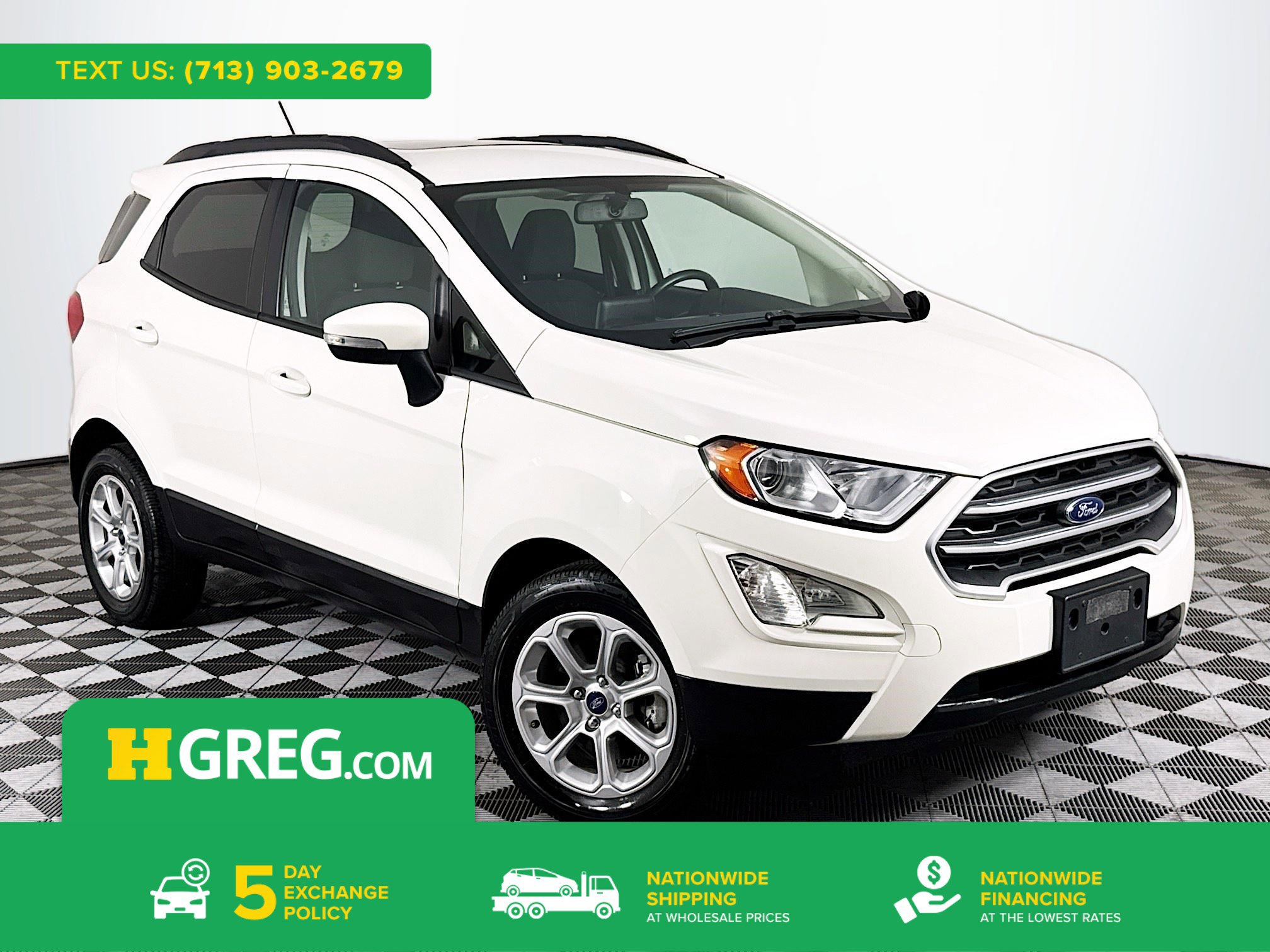 Used 2020 Ford EcoSport SE w/ SE Convenience Package