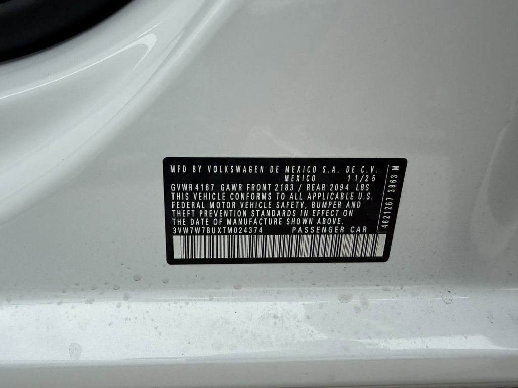 New 2026 Volkswagen Jetta SE image 28