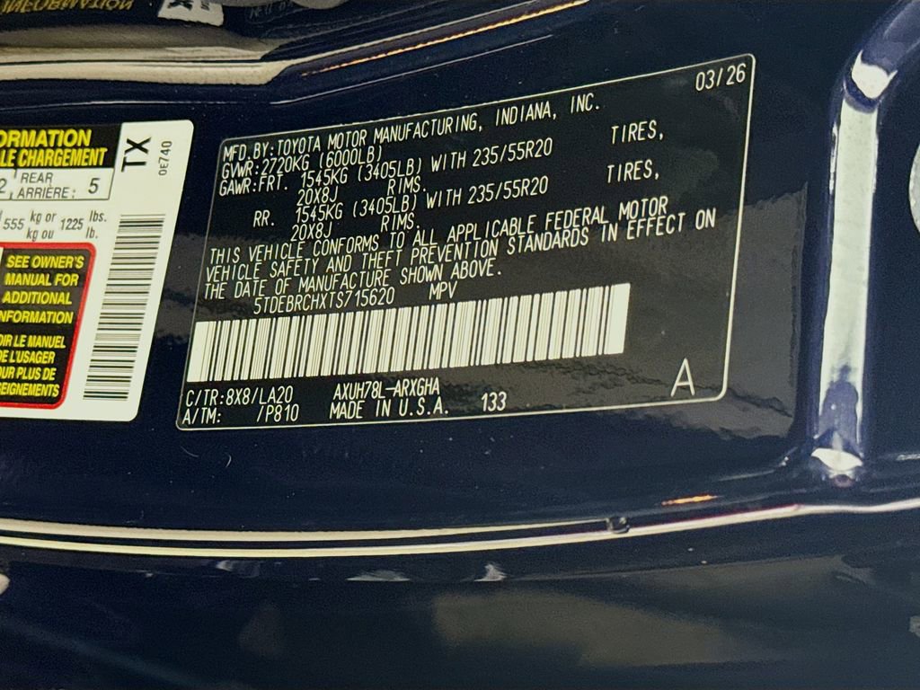 Certified 2026 Toyota Highlander Platinum AWD/4WD image 33
