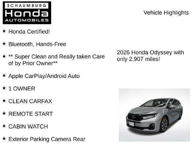 Used 2026 Honda Odyssey Elite image 14