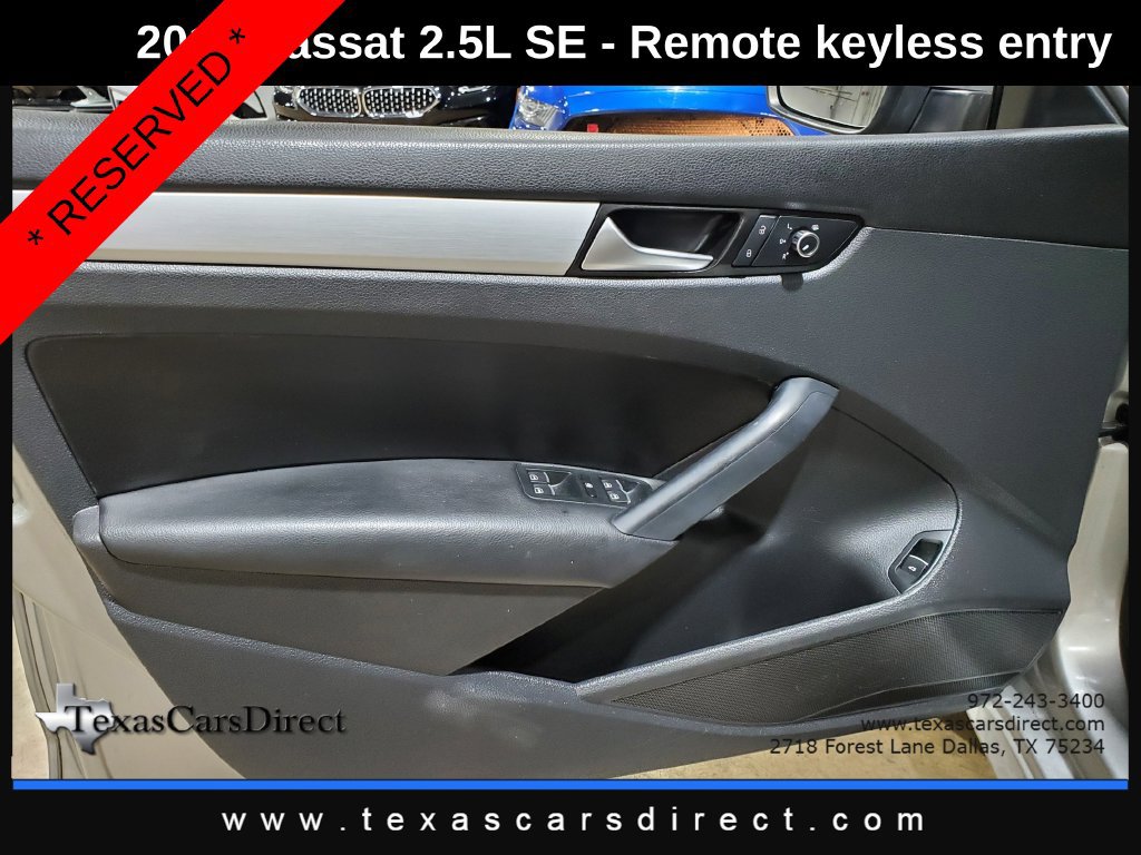 Used 2012 Volkswagen Passat 2.5 SE FWD image 8