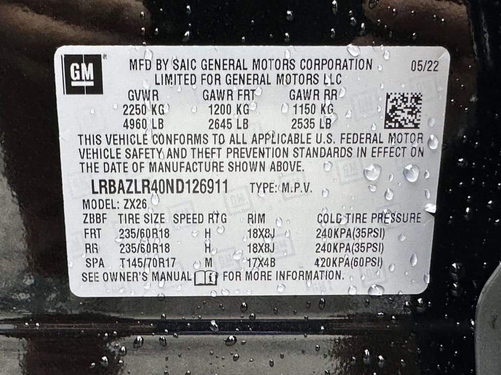 Used 2022 Buick Envision Preferred w/ Safety Package image 35