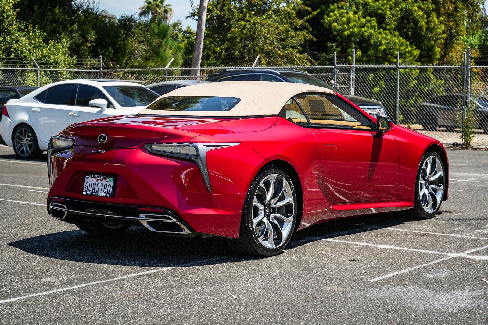 Used 2021 Lexus LC 500 Convertible w/ Touring Package RWD image 10