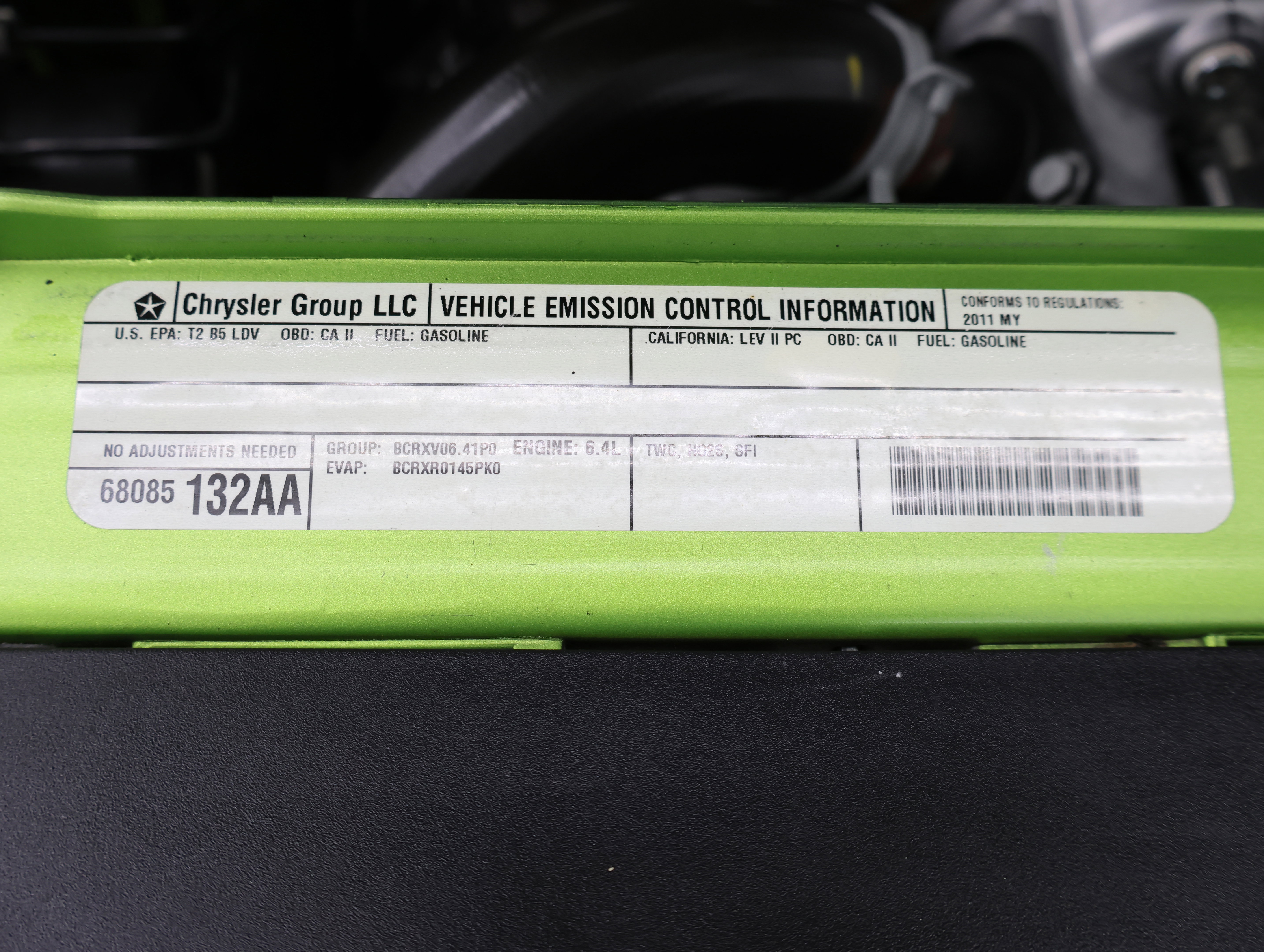 Used 2011 Dodge Challenger SRT8 w/ Green w/Envy Group image 20