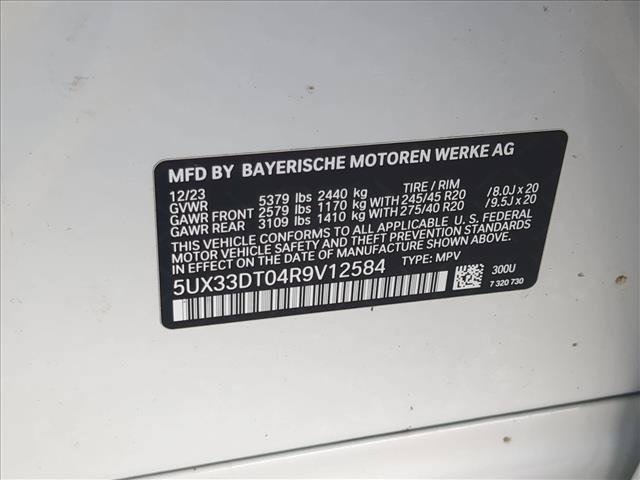 Used 2024 BMW X4 xDrive30i w/ M Sport Package AWD/4WD image 26