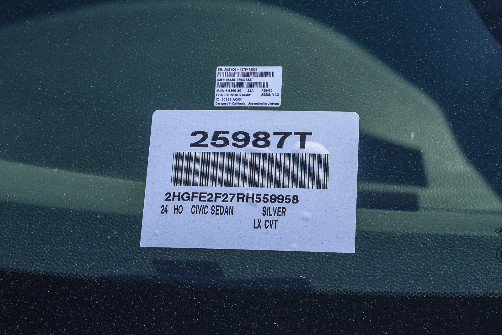 Certified 2024 Honda Civic LX image 29