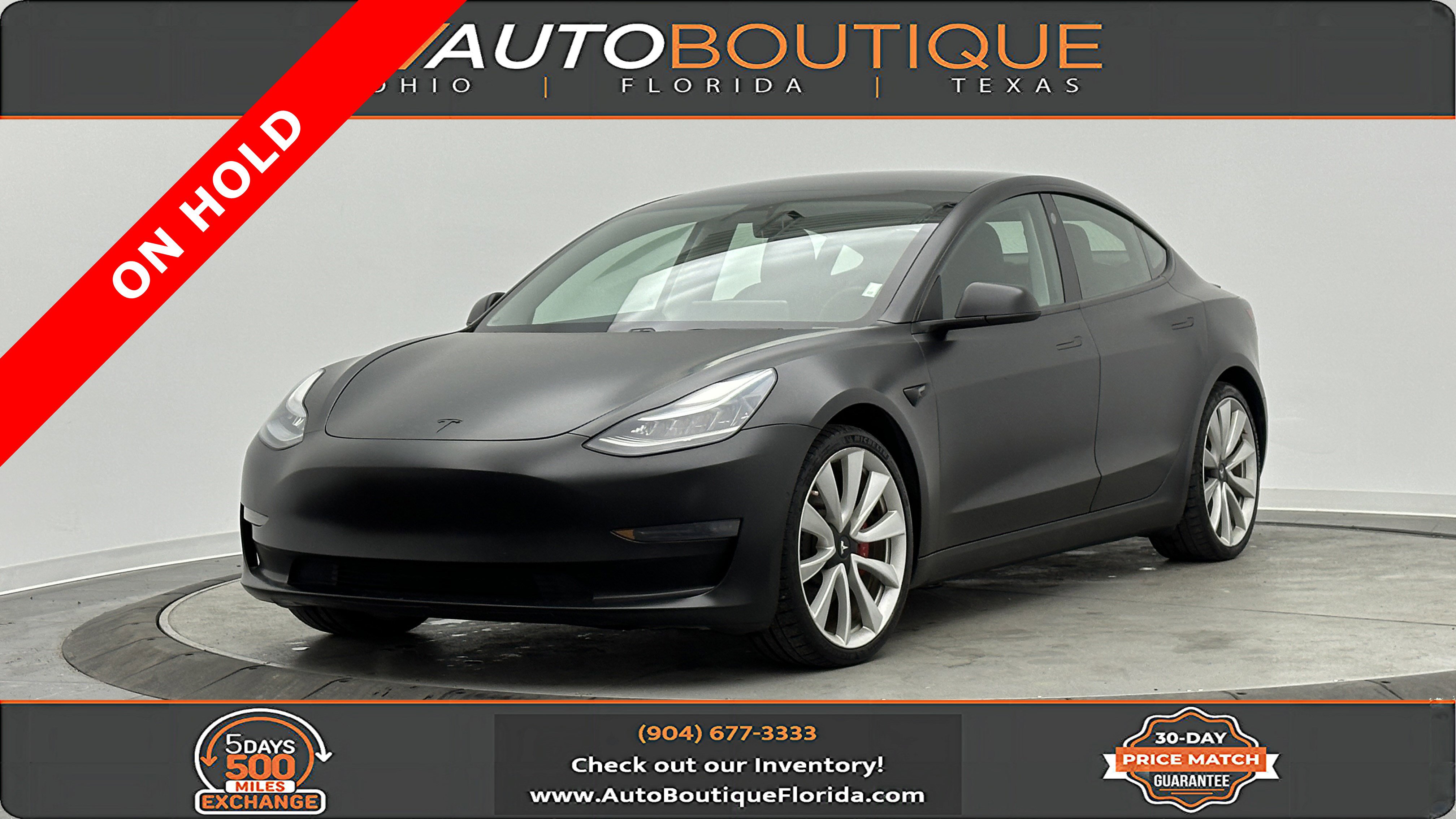 Used 2019 Tesla Model 3 Performance