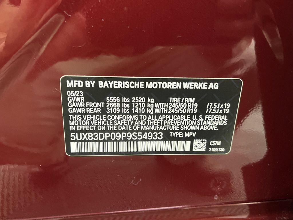 Certified 2023 BMW X3 M40i AWD/4WD image 29