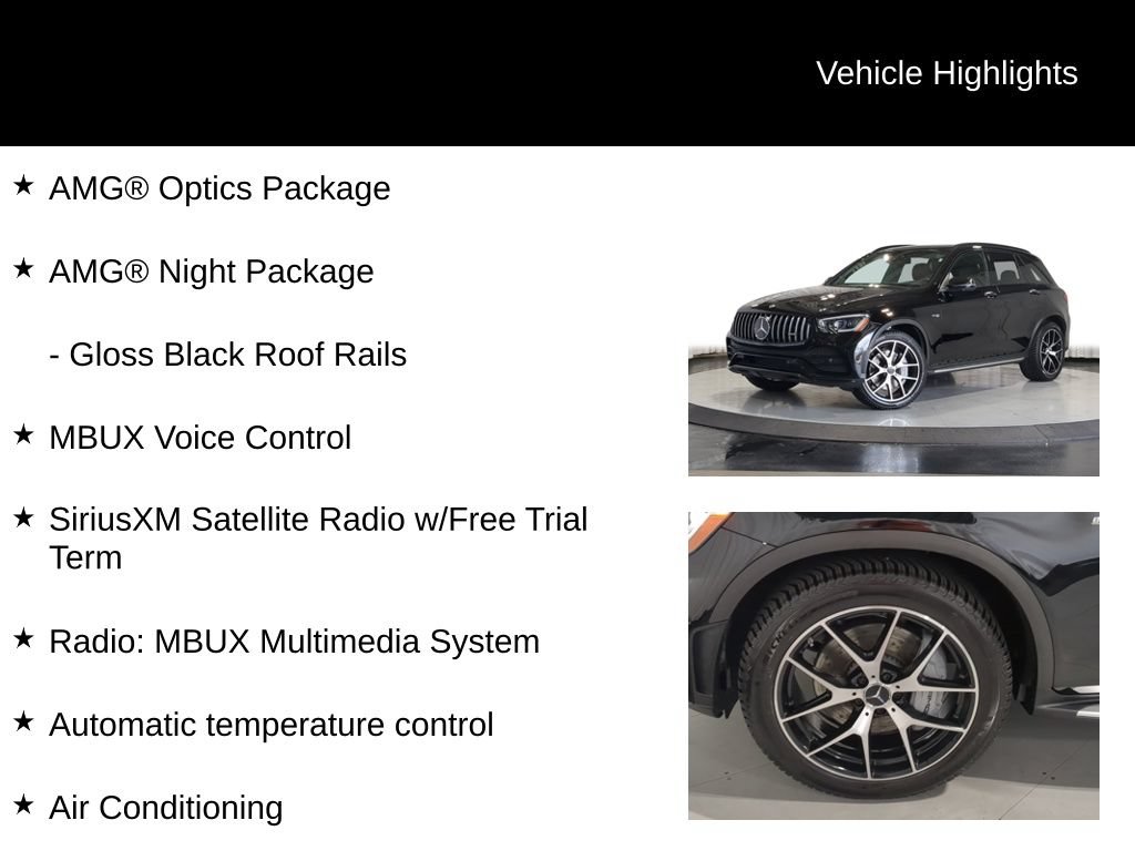Used 2020 Mercedes-Benz GLC 43 AMG 4MATIC w/ Driver Assistance Package image 6
