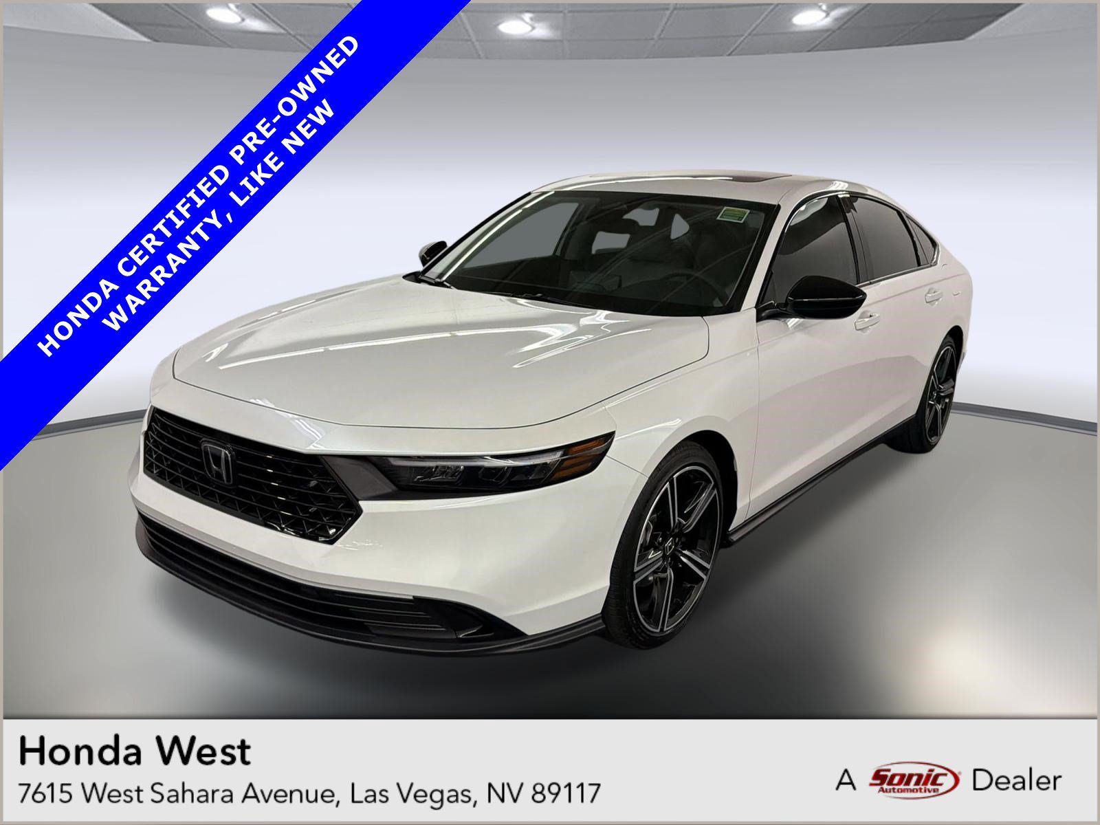 Certified 2026 Honda Accord SE
