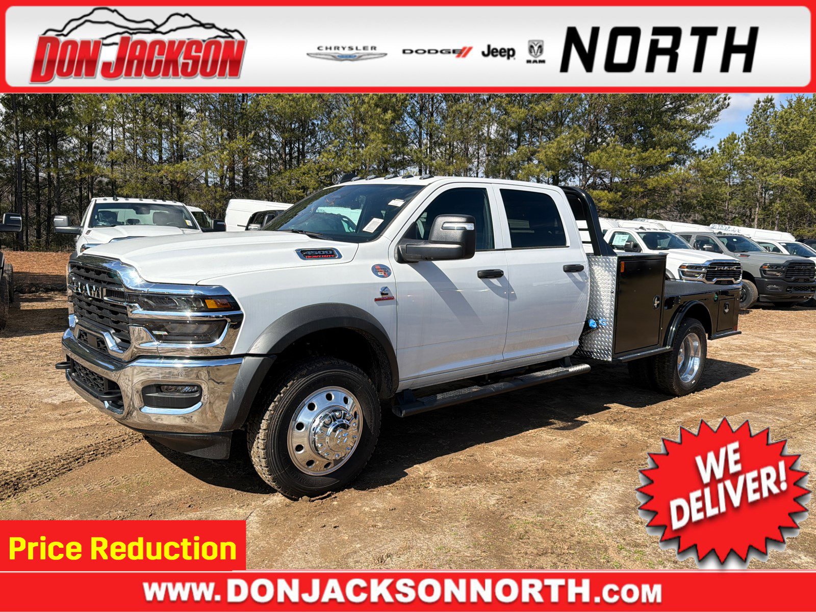 New 2026 RAM 4500 Tradesman w/ Chrome Appearance Group