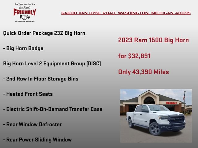 Used 2023 RAM 1500 Big Horn image 5