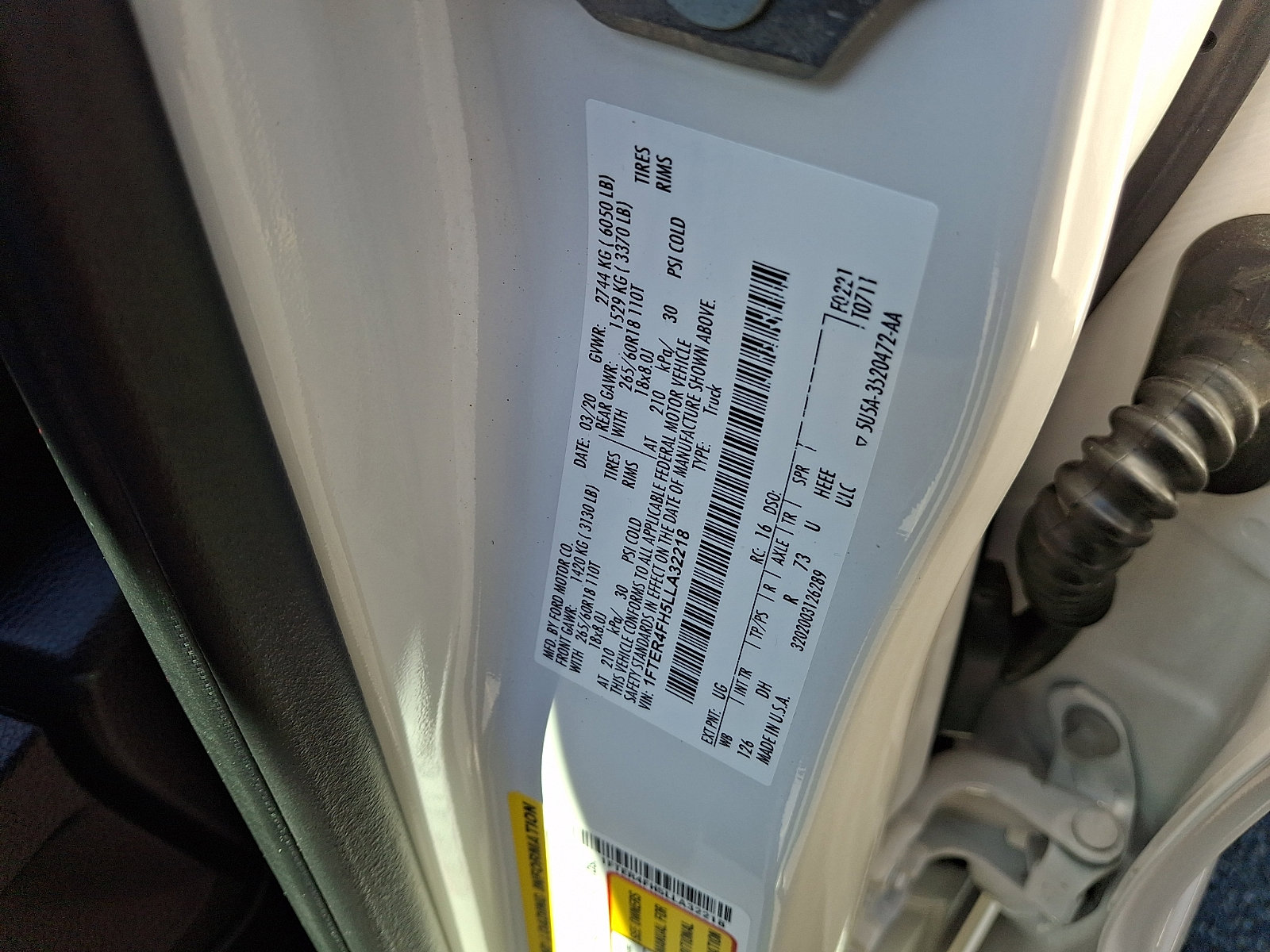 Used 2020 Ford Ranger Lariat w/ Equipment Group 501A Mid AWD/4WD image 27