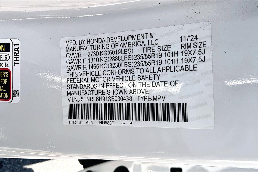 Used 2025 Honda Odyssey Elite image 16
