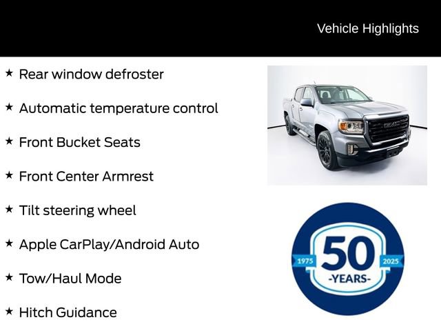 Used 2021 GMC Canyon Elevation w/ Trailering Package AWD/4WD image 11