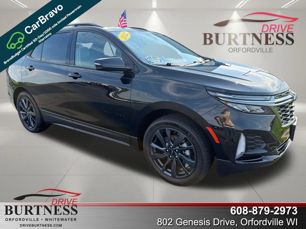 Certified 2022 Chevrolet Equinox RS w/ RS Leather Package