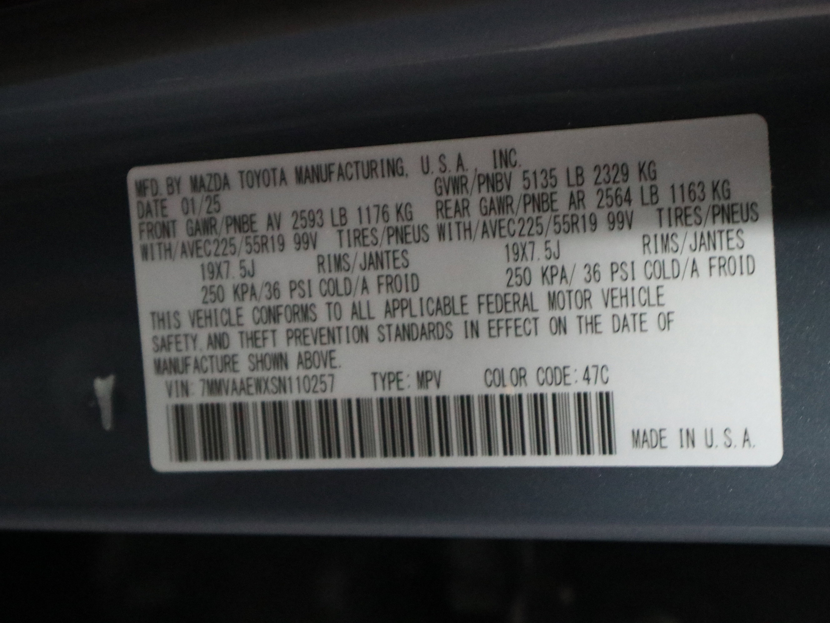 Certified 2025 MAZDA CX-50 2.5 Hybrid w/ Premium Plus Pkg image 39