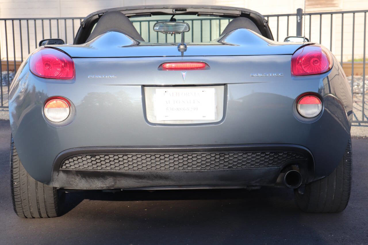 Used 2008 Pontiac Solstice Convertible w/ Preferred Package image 8
